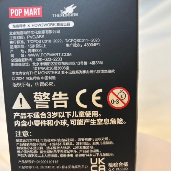 POP MART The Monsters Almost Hidden Blind Box #2 - Picture 4 of 7